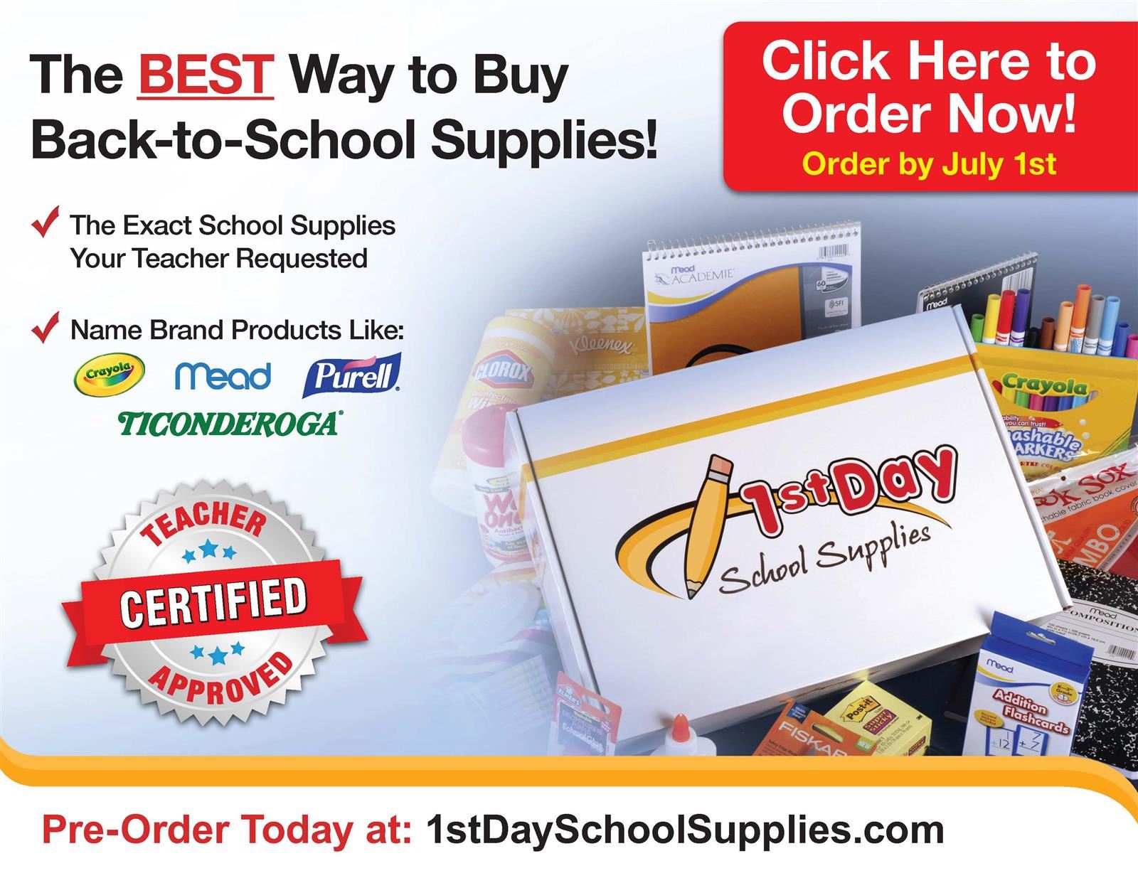  APT-Sponsored School Supply Program (Grades K-4 ONLY)